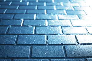 Charcoal pavers