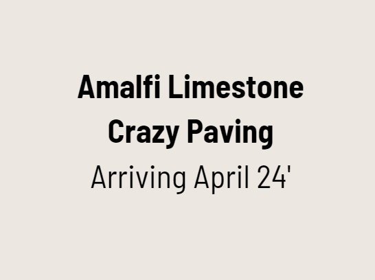 Amalfi Limestone Crazy Pave