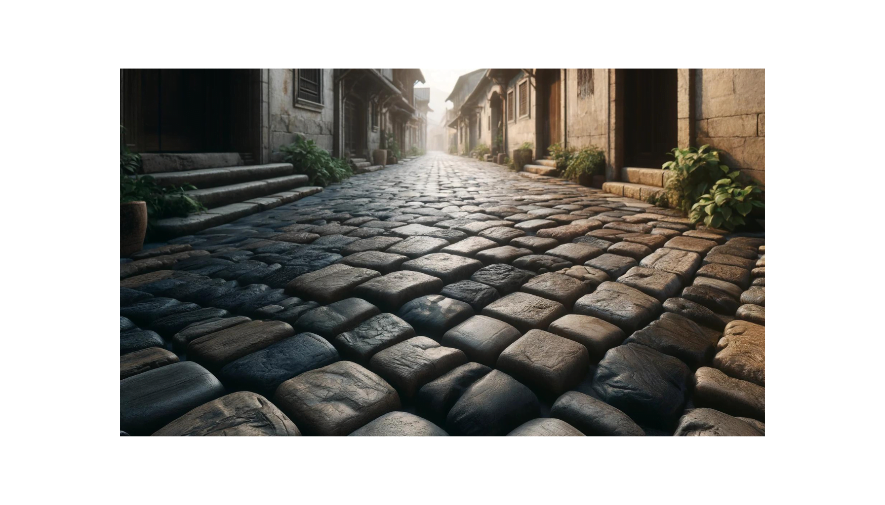 What are cobblestones made of?