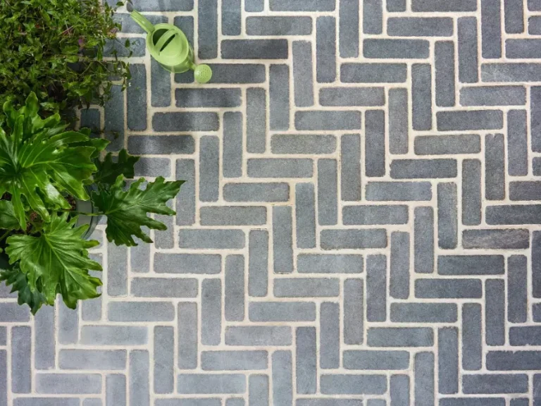 Regent Grey Herringbone