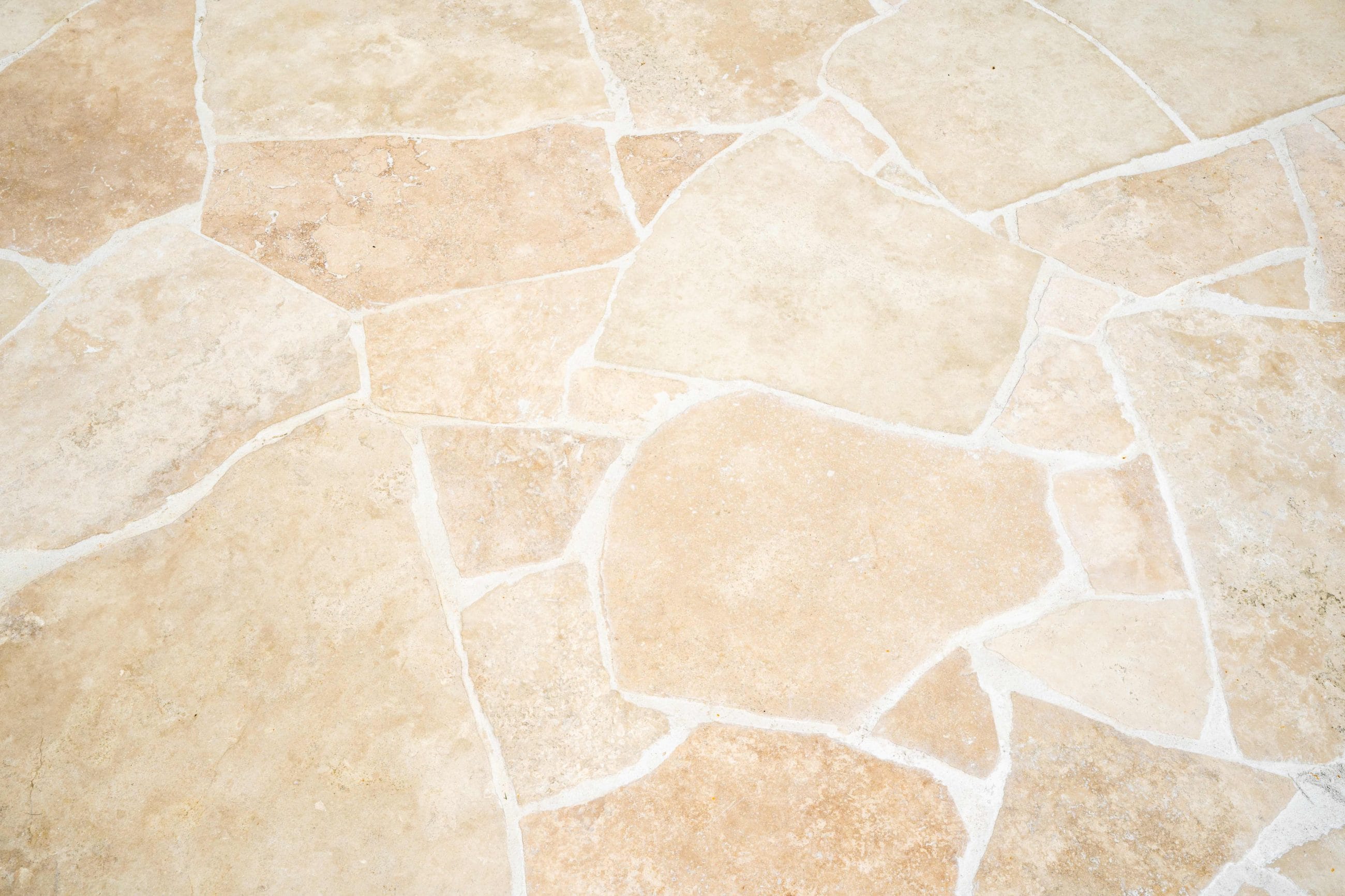 Autumn Travertine Crazy Pave