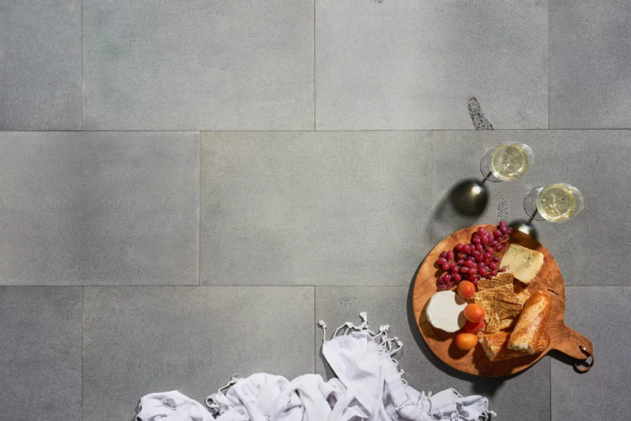 Bluestone natural stone pavers outdoor patio and pathway Sydney NSW