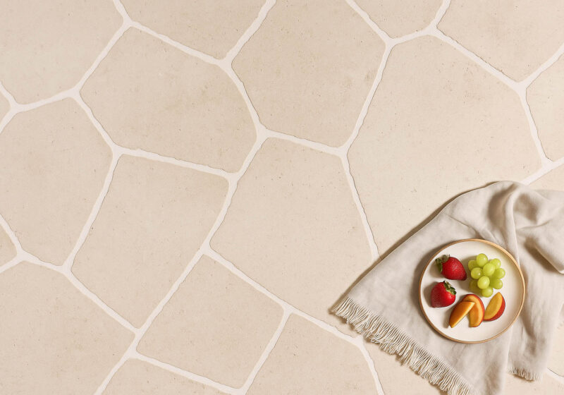 Callington limestone crazy paving outdoor garden patio Sydney