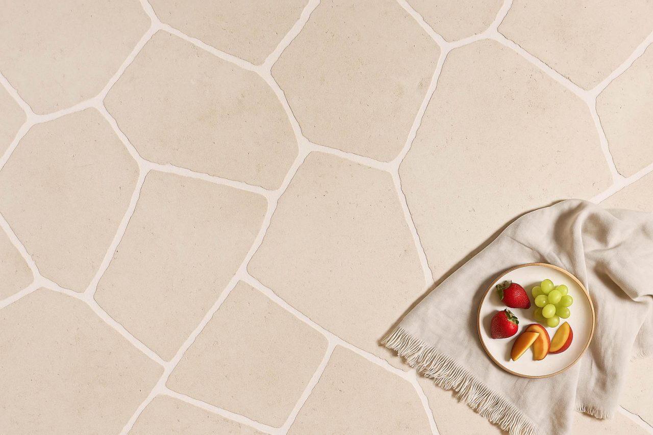 Callington limestone crazy paving outdoor garden patio Sydney
