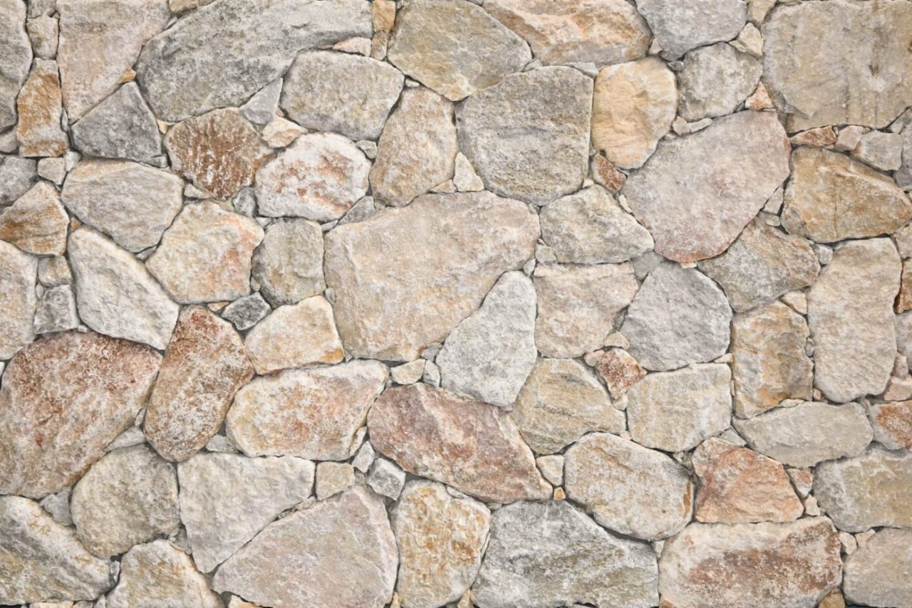 Everett natural stone wall cladding pale limestone tone feature wall